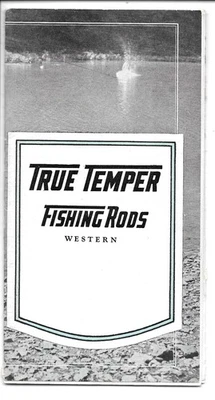 Catálogo de caña de pescar True Temper 1927 Foto 1 de 4