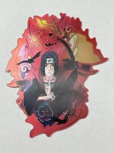 Naruto Shippuden Itachi Madara Kurama 3D Lenticular Motion Auto Aufkleber Decal - Bild 1 von 4