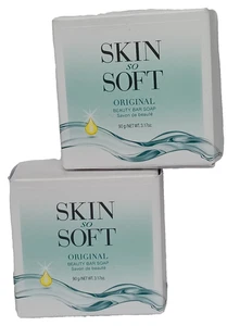2 Avon Skin So Soft Beauty Bar Soap ORIGINAL Each 3.17 oz UNISEX - Picture 1 of 7