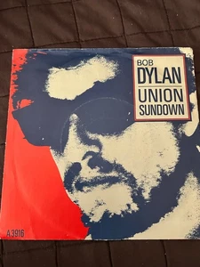 BOB DYLAN – Union Sundown 7" Vinyl 45 CBS Records UK Pressing VG+ - Picture 1 of 2