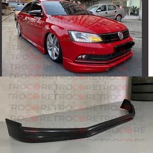 PLÁSTICO PLÁSTICO sin pintar con parachoques delantero para estiramiento facial para VW Jetta Mk6 - Imagen 1 de 5