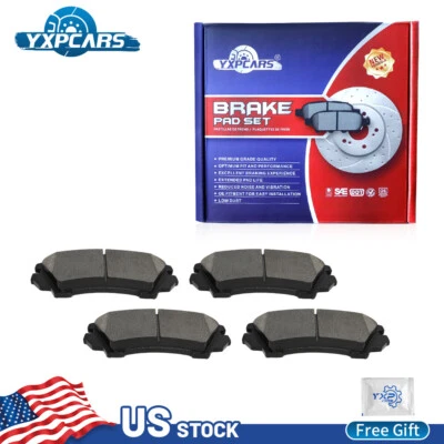 Front Ceramic Brake Pads Kit for Chevrolet Camaro Caprice 2011 2012 2013 - 2017 - Image 1 of 4