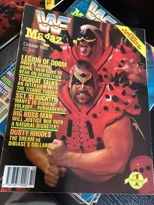 WWF WWE Magazine OCTOBER 1990 - LOD Legion Of Doom Hawk Animal - Picture 1 of 3