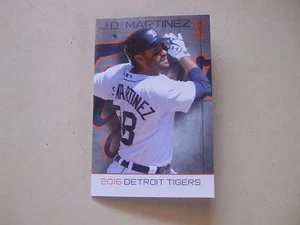 2016 Detroit Tigers Pocket Zeitplan J D Martinez Miller Lite Sehr guter Zustand L@@K! - Bild 1 von 2