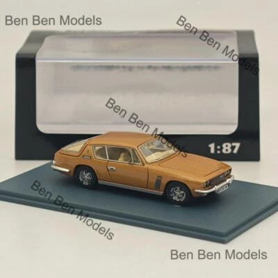 NEO SCALE MODELS 1/87 Jensen Interceptor III Resin Car Limited Collection Brown - Image 1 of 4