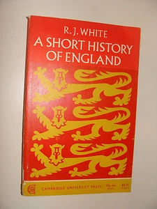 R J White A Short History of England 1967 Cambridge - Imagen 1 de 2