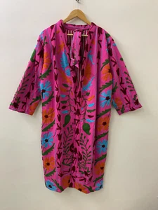 Cotton suzani Long Kimono | Japanese kimono Style Robe | Jacket - Picture 1 of 4