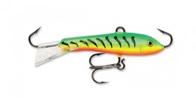 Rapala Jigging Rap 05 W5-GT Glow Tiger 2" 5/16 oz Ice Fishing Lure