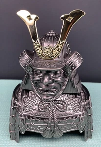 Nikka Whisky Japanischer Samurai Helm Murasame Kabuto Metall Topper Bezug - Bild 1 von 9