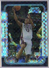 2003-04 Bowman Chrome X-fractors #112 Mario Austin /150