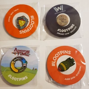 Loot Crate Exclusive Pin 4 Stück - Bild 1 von 1