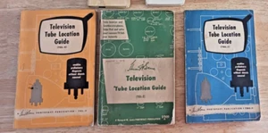 3 Stück 1954 Howard Sams Fernseher Röhre Ortungsführer TGL-1 TGL-2 TGL-4 - Bild 1 von 1