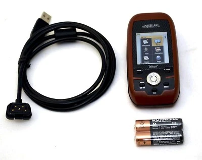 Magellan Triton 300 Handheld GPS Navigator Unit portable waterproof hiking cave