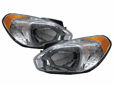 Faro transparente Attitude MC MK1 2005-2011 sedán 4D cromado EE. UU. V2 para Dodge LHD Foto 1 de 4