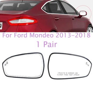 2 Stück Für Ford Mondeo 2013-2018 LH&RH Beheizbare Seitenflügel Rückspiegel Glas - Bild 1 von 7
