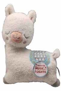 Magic Years 10" Musical Press Light Up Crib Toy llama - Picture 1 of 2