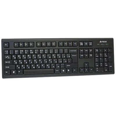 4711421802116 A4Tech KR-85 keyboard USB QWERTY US English Black A4 TECH - Image 1 of 4