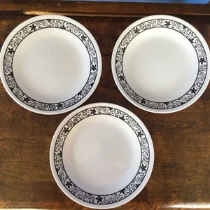 Corelle Winding Gates Set of 3 Bread and Butter Plates 6 3/4 inches Fast US Ship - Picture 1 of 6