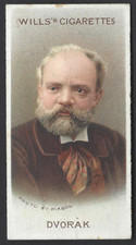 WILLS - MUSICAL CELEBRITIES - #27 DVORAK