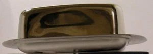 Butter Dish s/s 12x9x5cm Guaranteed Quality - Picture 1 of 1