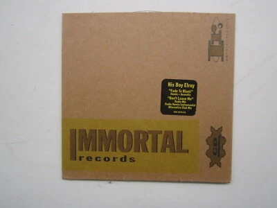 His Boy Elroy Fade To Black / Don't Leave Me (CD, Single, Promo, 1993, Immortal) Foto 1 de 2