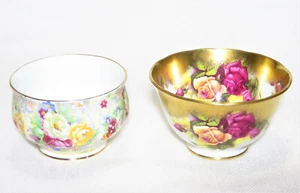 Two Bone China Sugar bowls by Royal Chelsea & Royal Albert - Picture 1 of 12