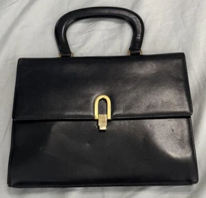 Vintage Black “Modell Royal” Hand Bag Purse - Picture 1 of 18