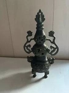Censer Räuchergefäß China vorletzte Qing Periode - Bild 1 von 13