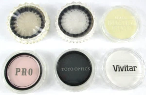 Tiffen 49mm Pro 52mm 1A and Toyo Optics Polarizer 49mm filters with cases - Picture 1 of 11
