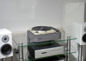 Thorens TD 124 new GFRC Plinth  - Picture 1 of 6
