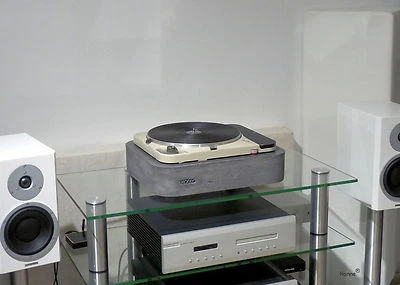 Thorens TD 124 new GFRC Plinth  - Image 1 of 4