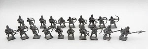 VINTAGE SET OF 20 HERITAGE MODELS LEAD FIGURES 25MM (1") TOY SOLDIERS - Picture 1 of 20