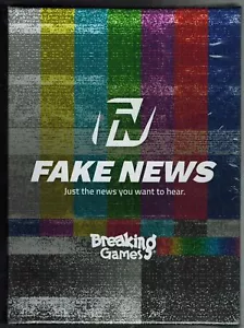 Fake News Card Game by Breaking Games NEW MIB - Picture 1 of 2