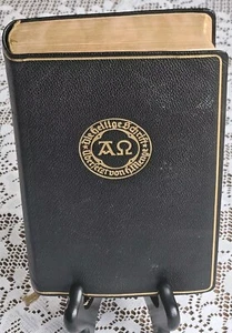 1963 VINTAGE DEUTSCHE BIBEL DIE HEILIGE SCHRIFT UBERFETZ VON HERMANN MENGE SELTEN ZŐFEL - Bild 1 von 9