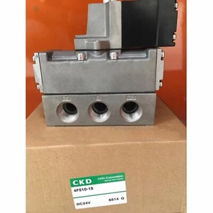 1PC Brand New CKD 4F510-15 DC24V solenoid valve 4F510-15-DC24V In Box - Picture 1 of 3