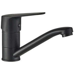 Waschtischarmatur Schwarz SAGRA Wasserhahn Mischbatterie Waschtischmischer - Bild 1 von 2