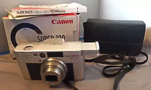 CANON SUPER 120 CAPTION PRIMA Neo Classix camera box case & manual RARE- Sticky - Picture 1 of 12