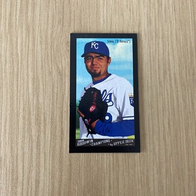 2009 Goodwin Champions Mini Black Border Gypsy Queen Back Joakim Soria #216 - Image 1 of 2