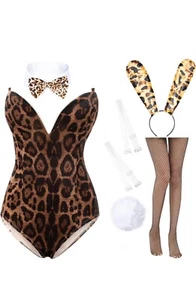 Costume donna coniglietto ragazza anime cosplay costume body fascia Halloween XXL... - Foto 1 di 13