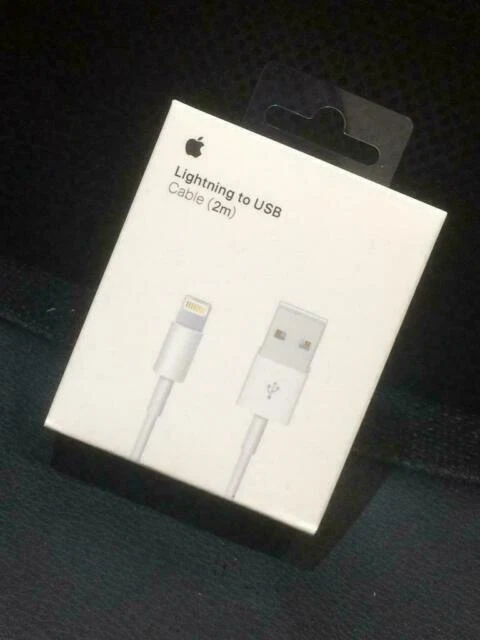 Apple MD819AM/A 2m Lightning to USB Cable for iPhone, iPad