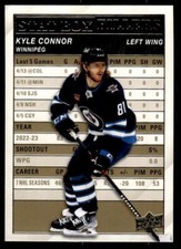 2023-24 Upper Deck Series 1 Stat Box Fillers Gold Kyle Connor #SB-8