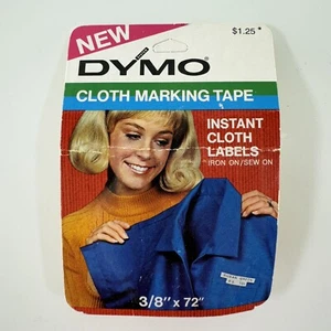 VTG Dymo Cloth Marking Label Maker Tape Dymo 1780 1800 & Mark VI NOS New - Picture 1 of 4