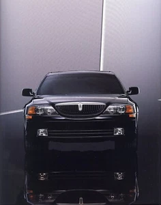 2000 Lincoln LS Deluxe Sales Brochure w/Trim Chart & Paint Chips - Picture 1 of 2