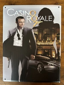 Letrero 007 Casino Royale - Garage Man Cave - Imagen 1 de 2