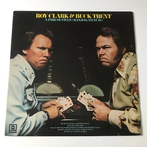 Roy Clark & Buck Trent - Pair Of Fives (Banjos, That Is) LP Vinyl Record - EX/EX - Picture 1 of 4