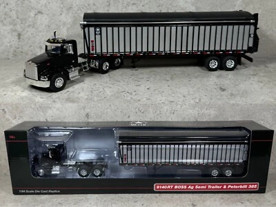 1/64 Peterbilt 385 w/ Meyer 9140RT Boss Forage Trailer SpecCast - Image 1 of 4