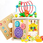 7 in 1 Wooden Activity Cube Montessori Baby Educational Toys Kids Toddlers Gift