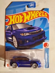 HOT WHEELS - SUBARU WRX STI - BLUE - 21 OF 250 - J-IMPORTS 2 OF 10 NIP - Picture 1 of 2