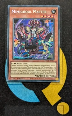 MP25-EN096 Mimighoul Master Prismatic Secret Rare 1st Edition YuGiOh - Image 1 of 3