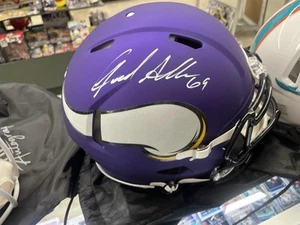 Jared Allen Signed Minnesota Vikings F/S Speed Authentic Helmet - Beckett W Holo - Picture 1 of 1
